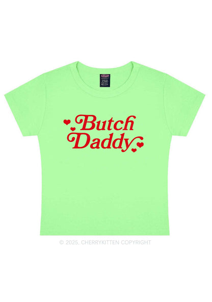 Butch Daddy Y2K Baby Tee Cherrykitten