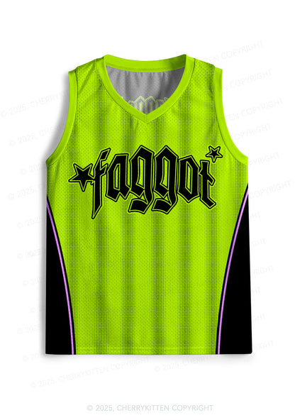 Custom Faggot Stars Pride Y2K Sport Jersey Tank Cherrykitten