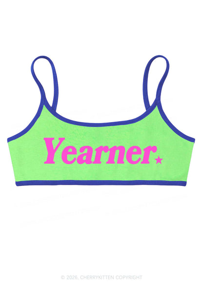 Yearner Y2K Super Crop Cami Cherrykitten