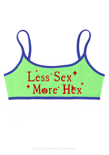 Less Sx More Hex Y2K Super Crop Cami Cherrykitten
