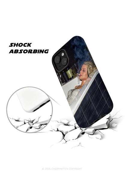 Smoking Woman Y2K Phone Case Cherrykitten