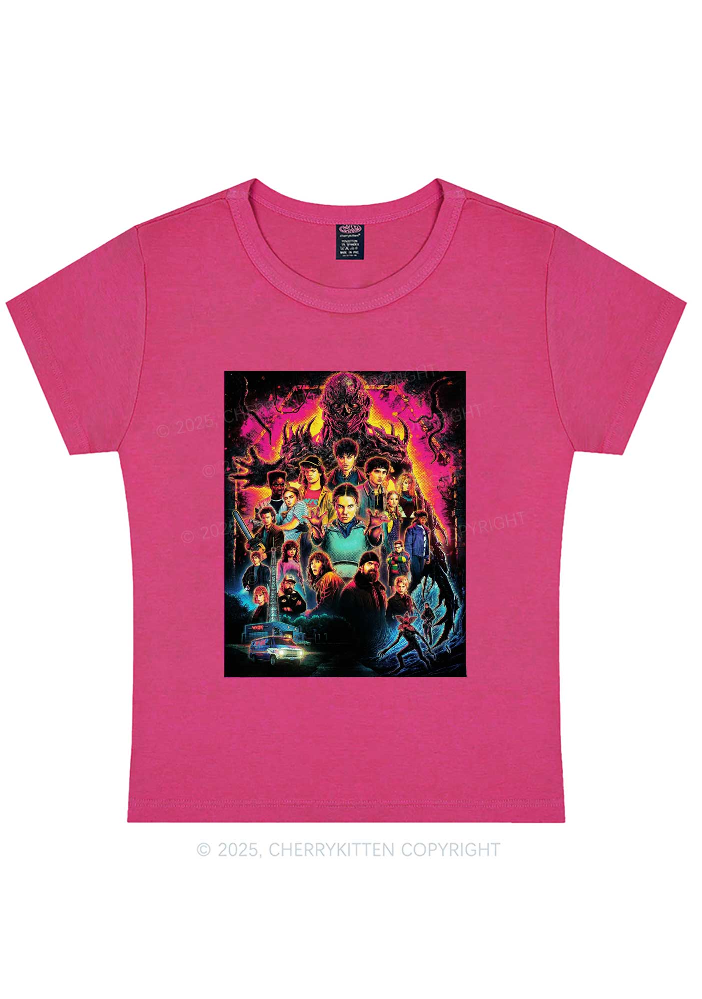 Young Adventure Y2K Baby Tee Cherrykitten