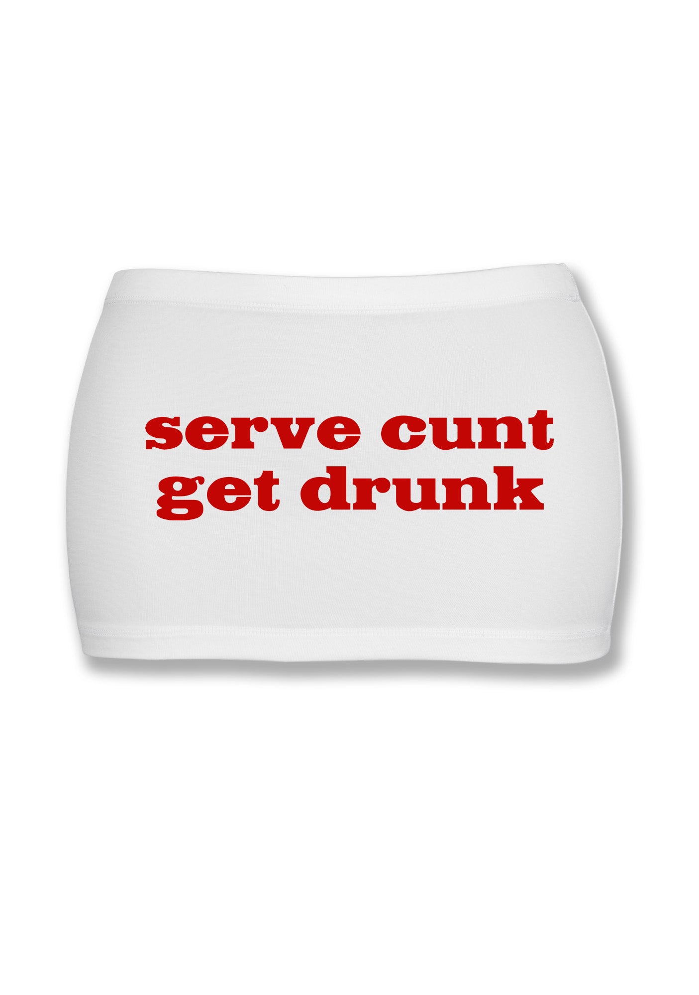 Serve Cxxt Get Drunk Y2K Mini Hip Skirt Cherrykitten