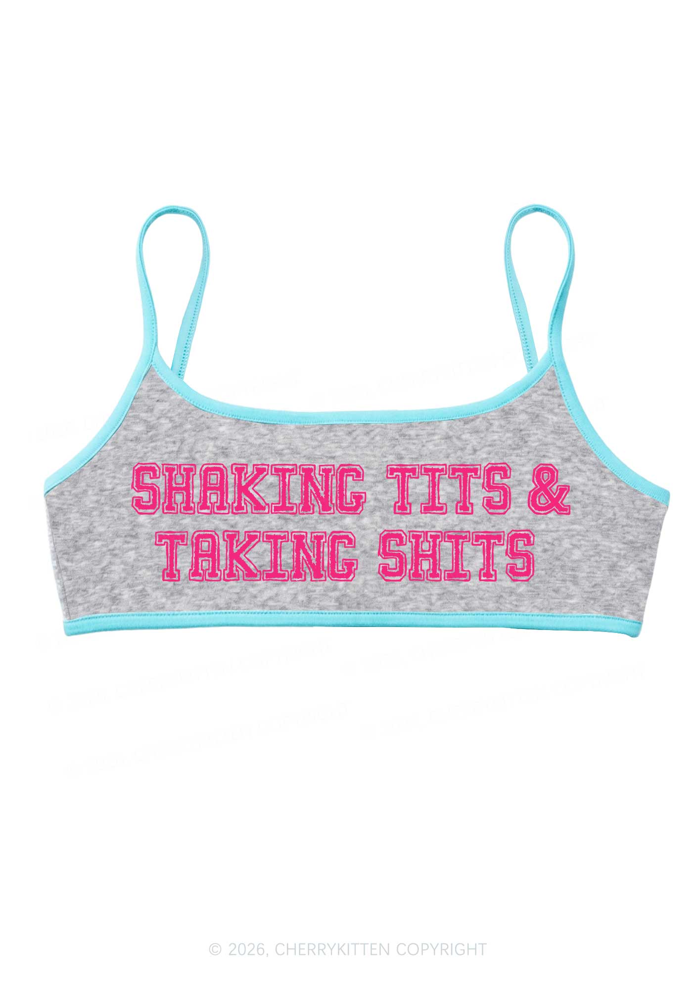 Shaking Txts Taking Shxts Y2K Super Crop Cami Cherrykitten