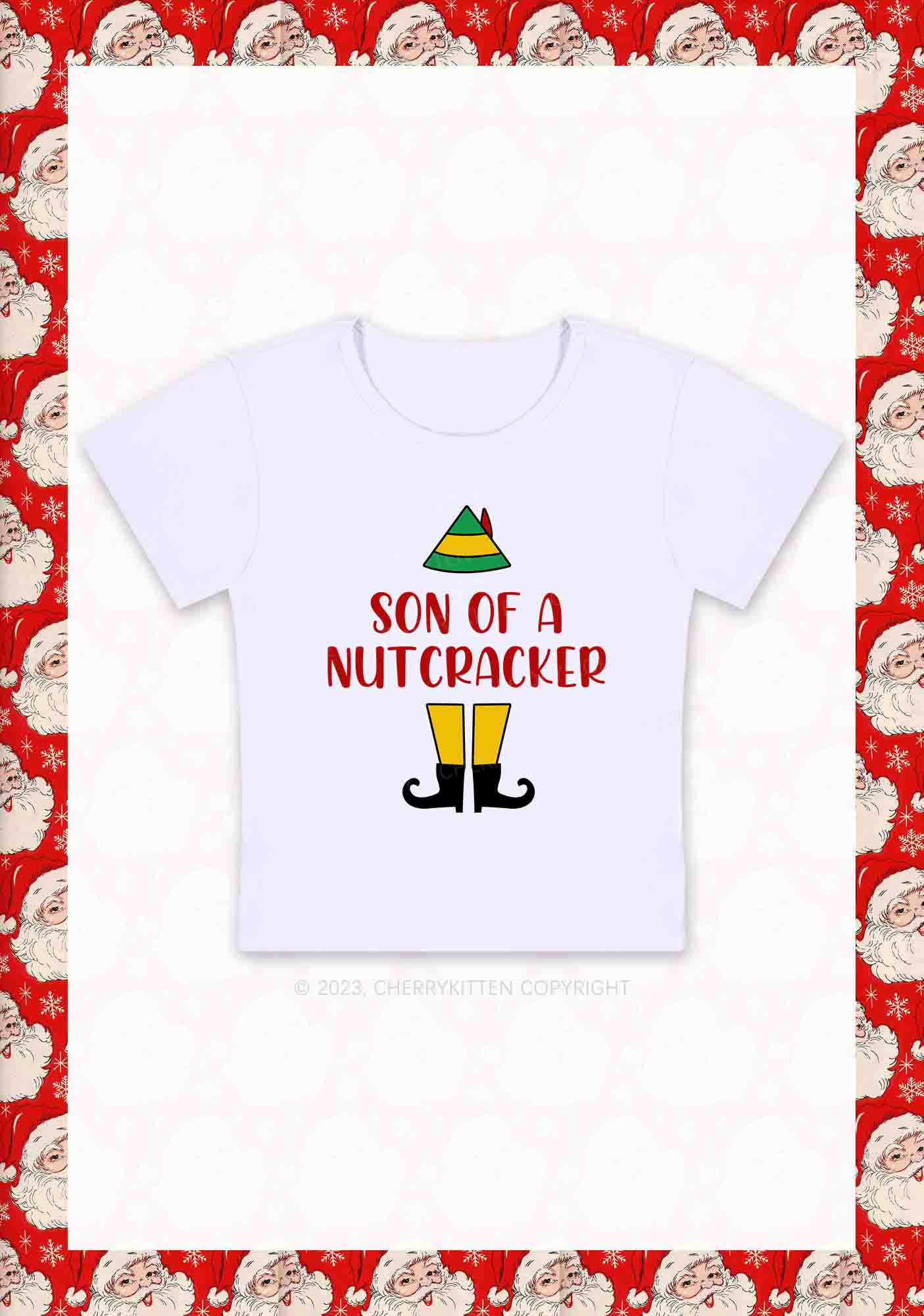 Elf Movie 10 Quotes Christmas Y2K Baby Tee Cherrykitten