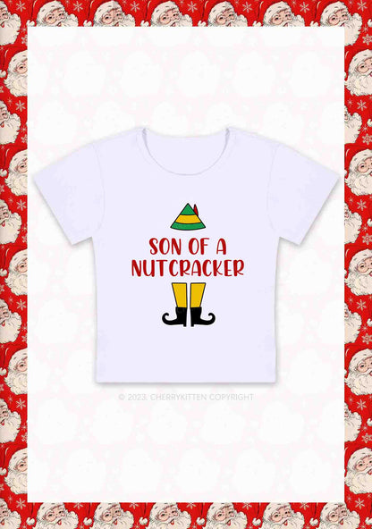 Elf Movie 10 Quotes Christmas Y2K Baby Tee Cherrykitten