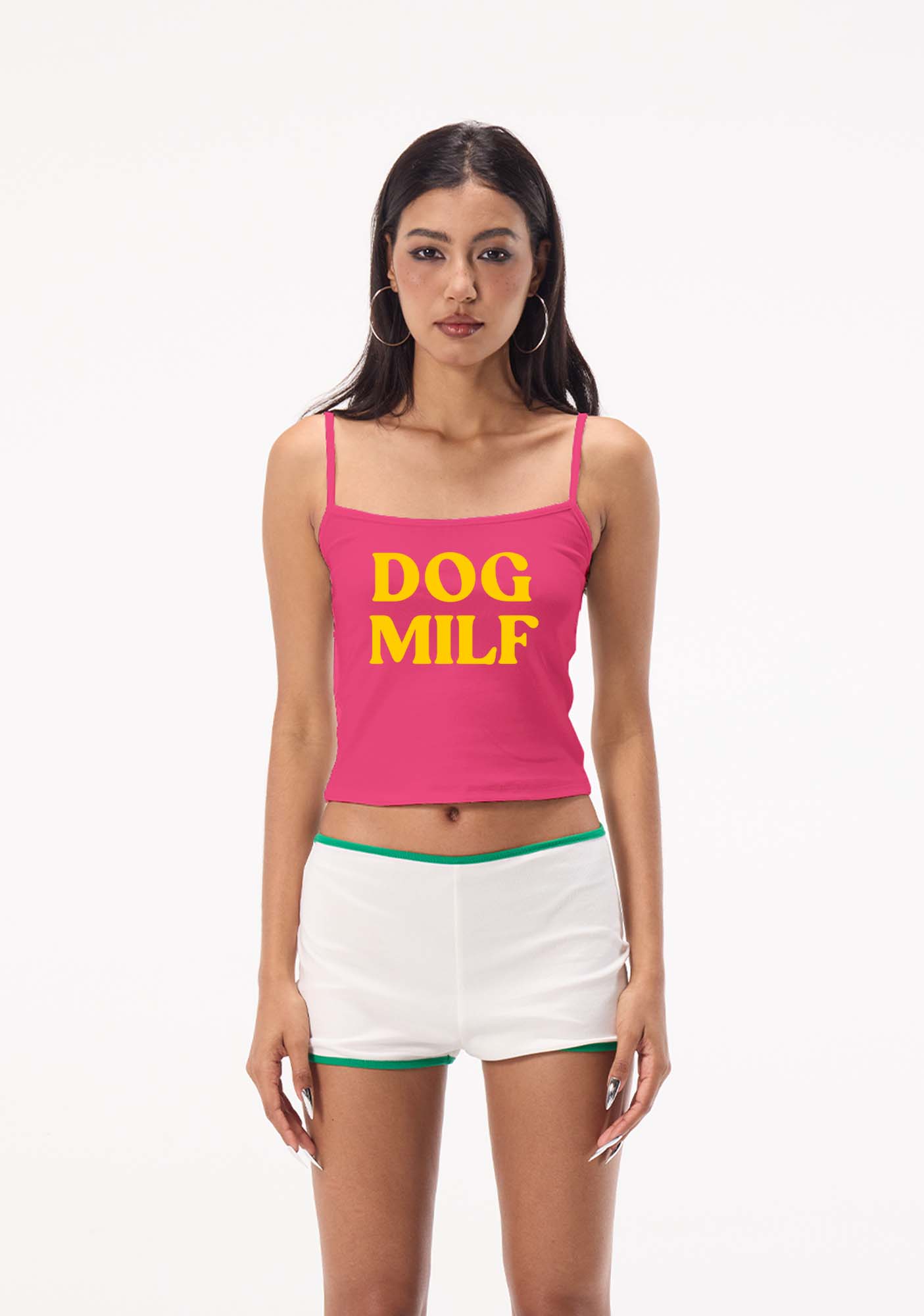 Dog Mxxf Y2K Spaghetti Strap Cami Cherrykitten