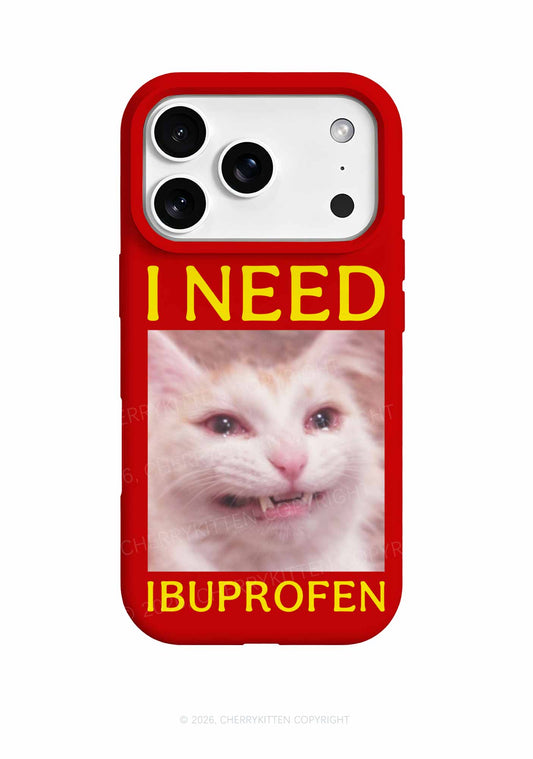 I Need Crying Cat Y2K Phone Case Cherrykitten