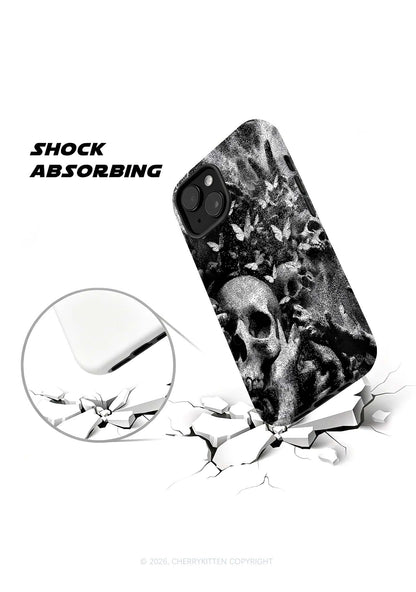 Halloween Gothic Skull Y2K Phone Case Cherrykitten