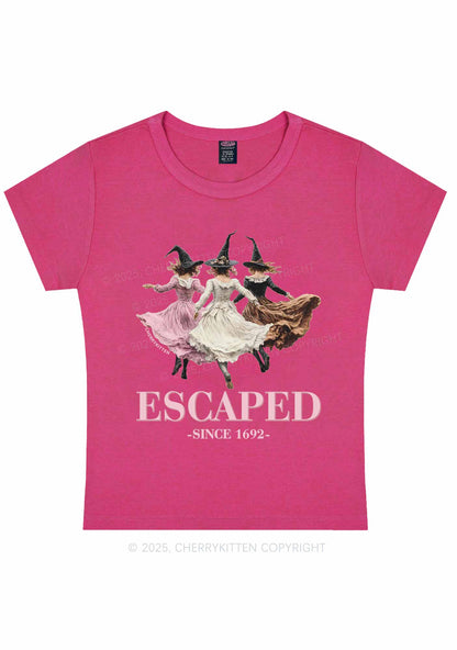 Halloween Escaped Skirts Witches Y2K Baby Tee Cherrykitten