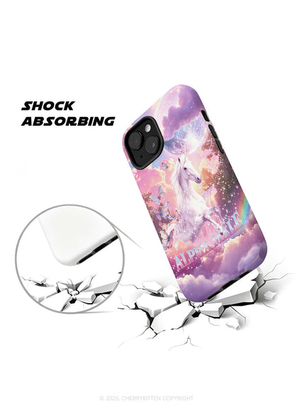 Alpha Male Unicorn Butterfly Y2K Phone Case Cherrykitten