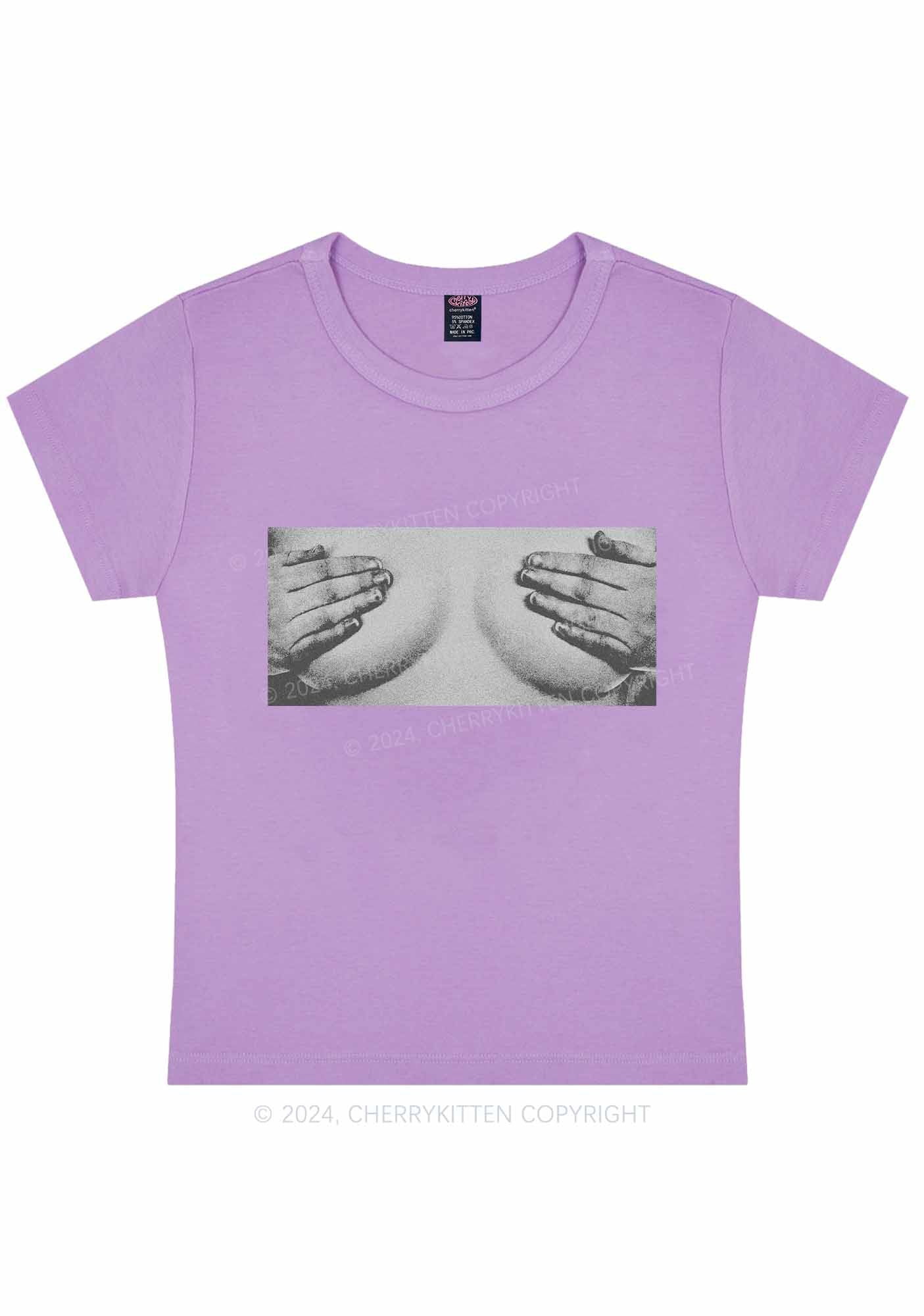 Touch Bxxbs Y2K Baby Tee Cherrykitten