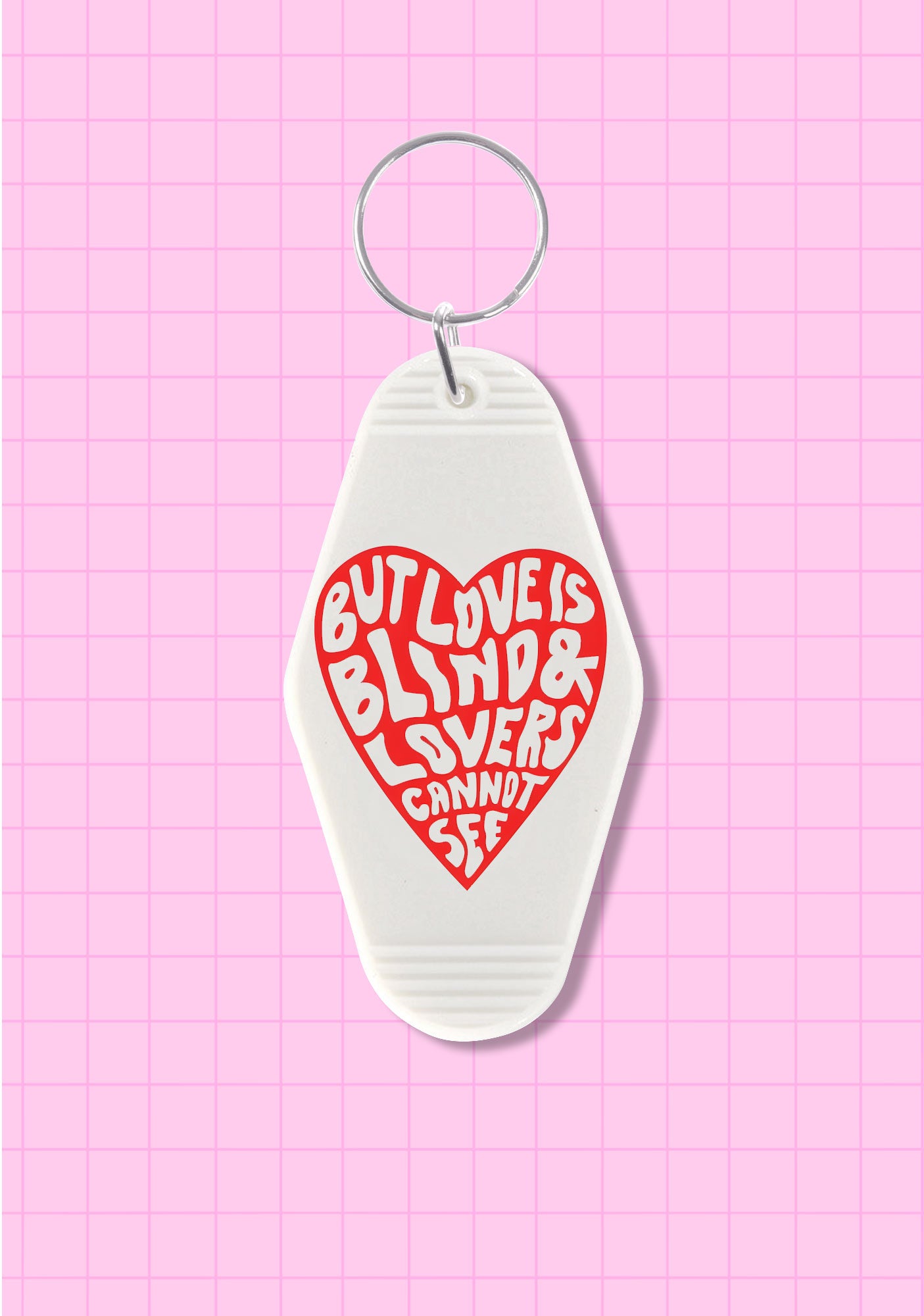 Love Is Blind 1Pc Y2K Hotel Keychain Cherrykitten