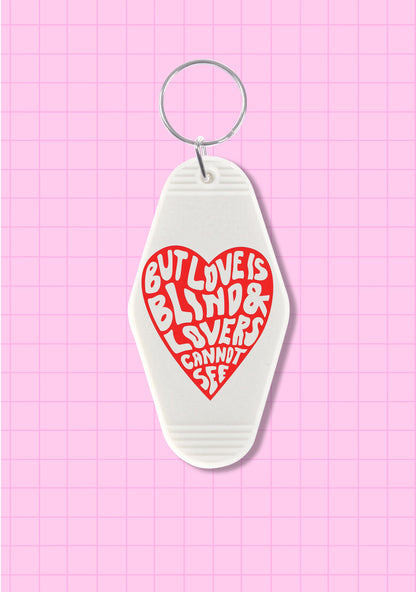 Love Is Blind 1Pc Y2K Hotel Keychain Cherrykitten