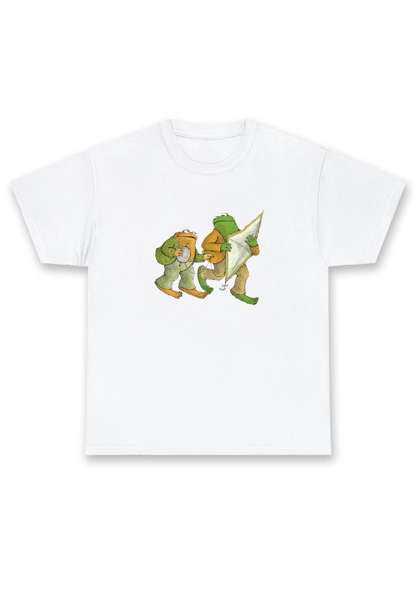 Frog Flying The Kite Chunky Shirt