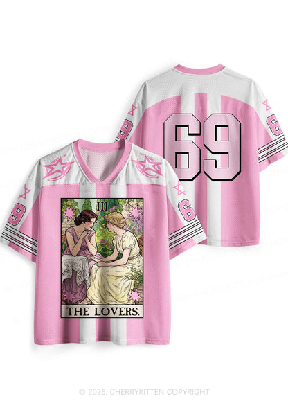 Garden Chat Pride Y2K Sport Jersey Shirts Cherrykitten