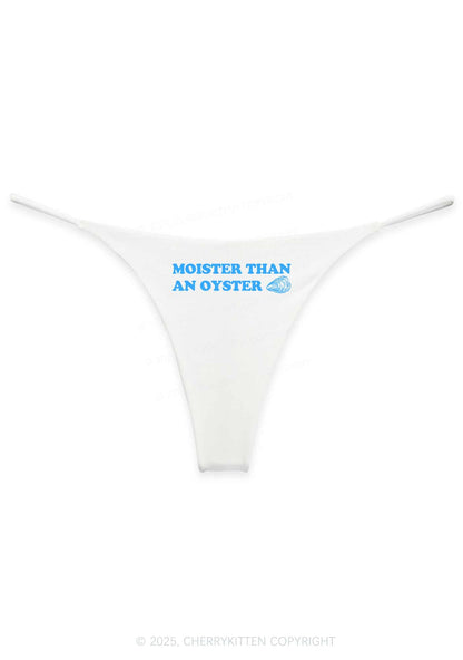 Moister Than An Oyster Y2K Bikini String Thong Cherrykitten