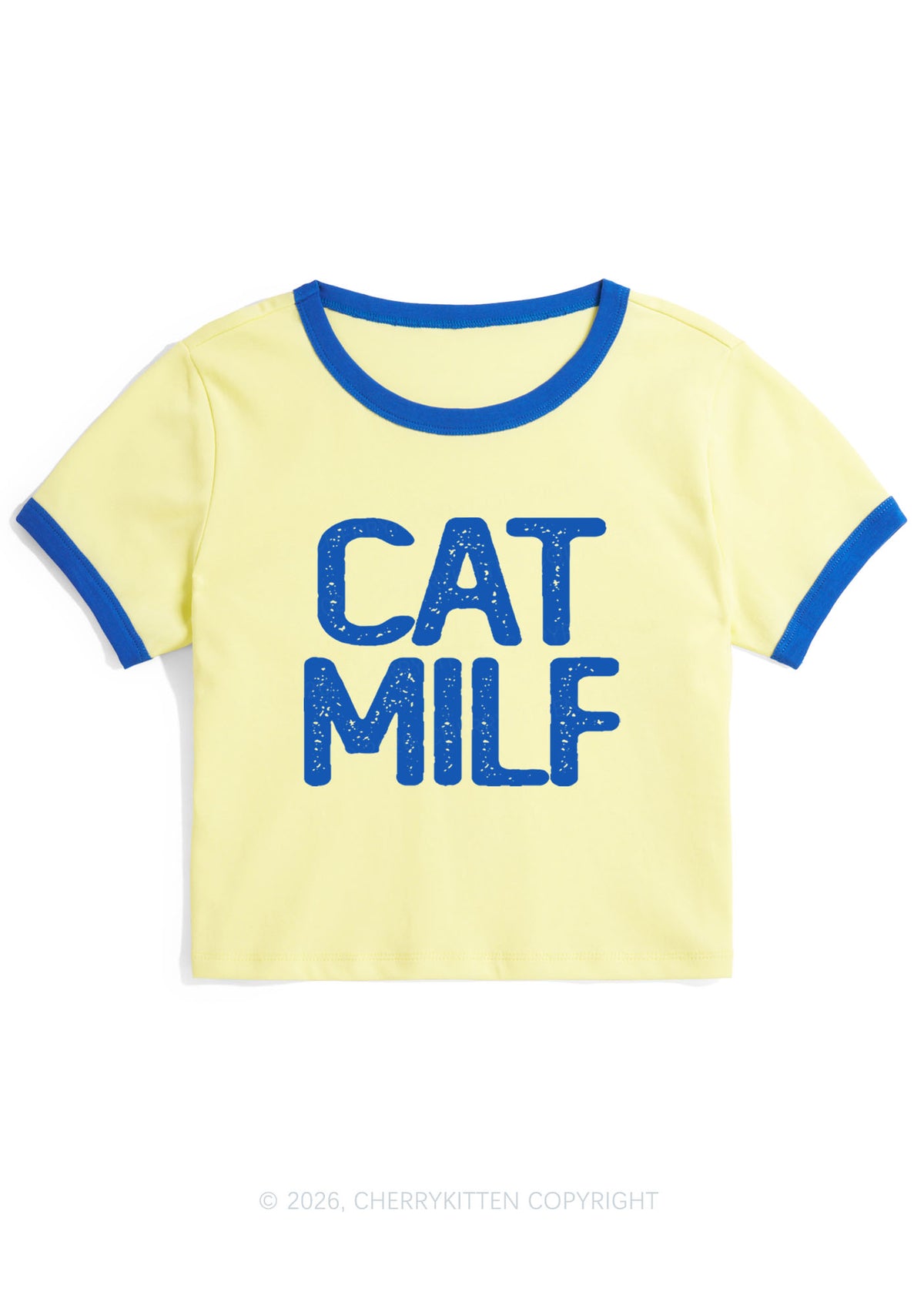 Cat Mxxf Y2K Ringer Tee Cherrykitten