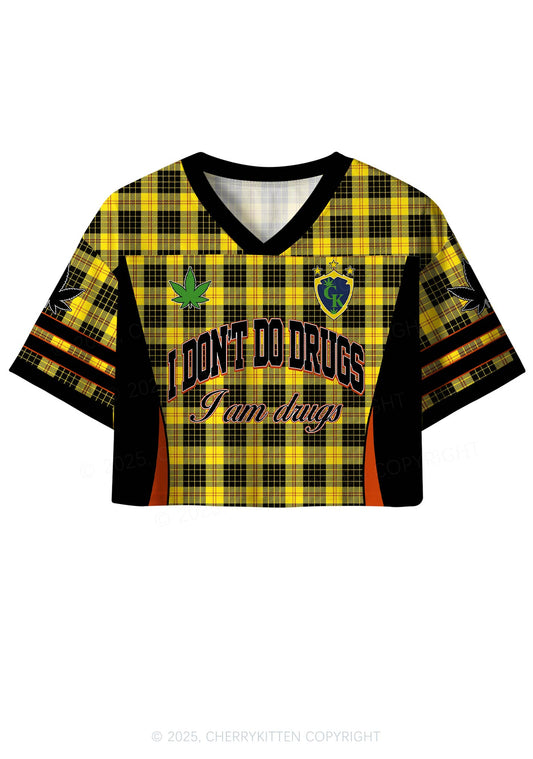 Custom I Am Drxg Y2K Crop Sport Jersey Shirts Cherrykitten