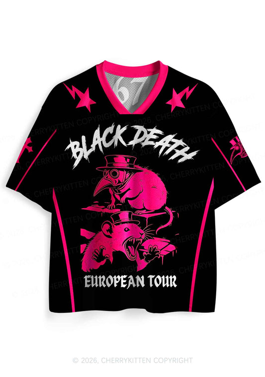 Halloween Plague Doctor Rat Y2K Sport Jersey Shirts Cherrykitten