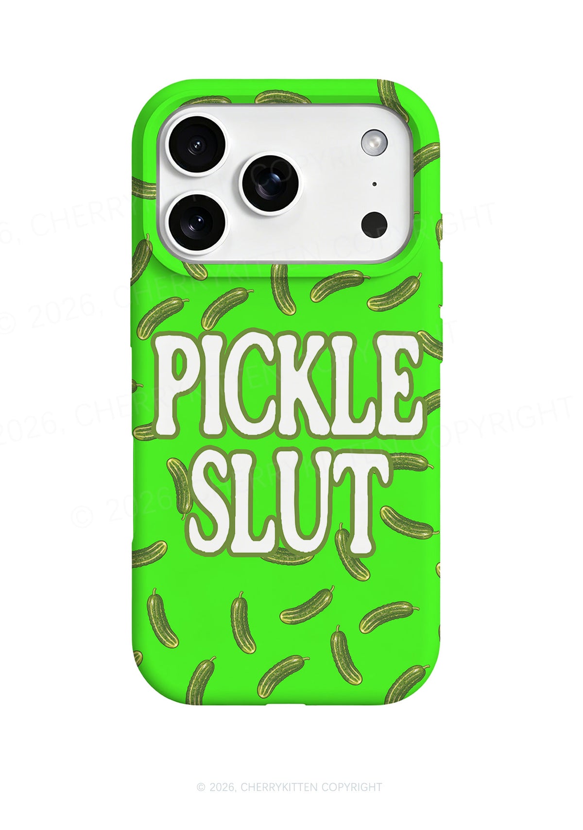 Green Pickle Slxts Y2K Phone Case Cherrykitten