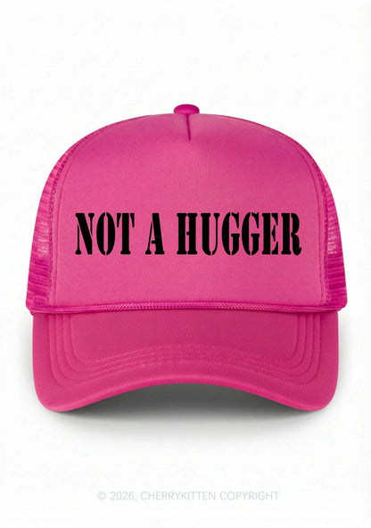 Not A Hugger Y2K Trucker Hat Cherrykitten