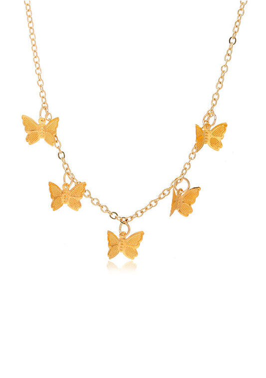 Personalized Butterfly Necklace