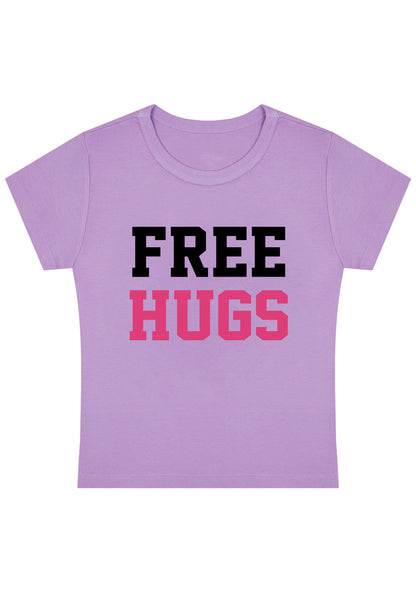 Curvy Free Hugs Baby Tee