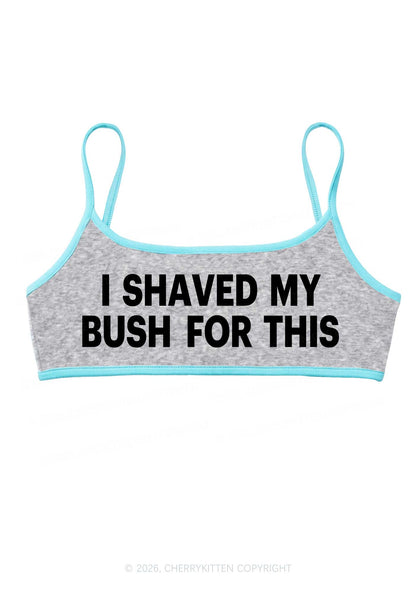 I Shaved My Bush For This Y2K Super Crop Cami Cherrykitten