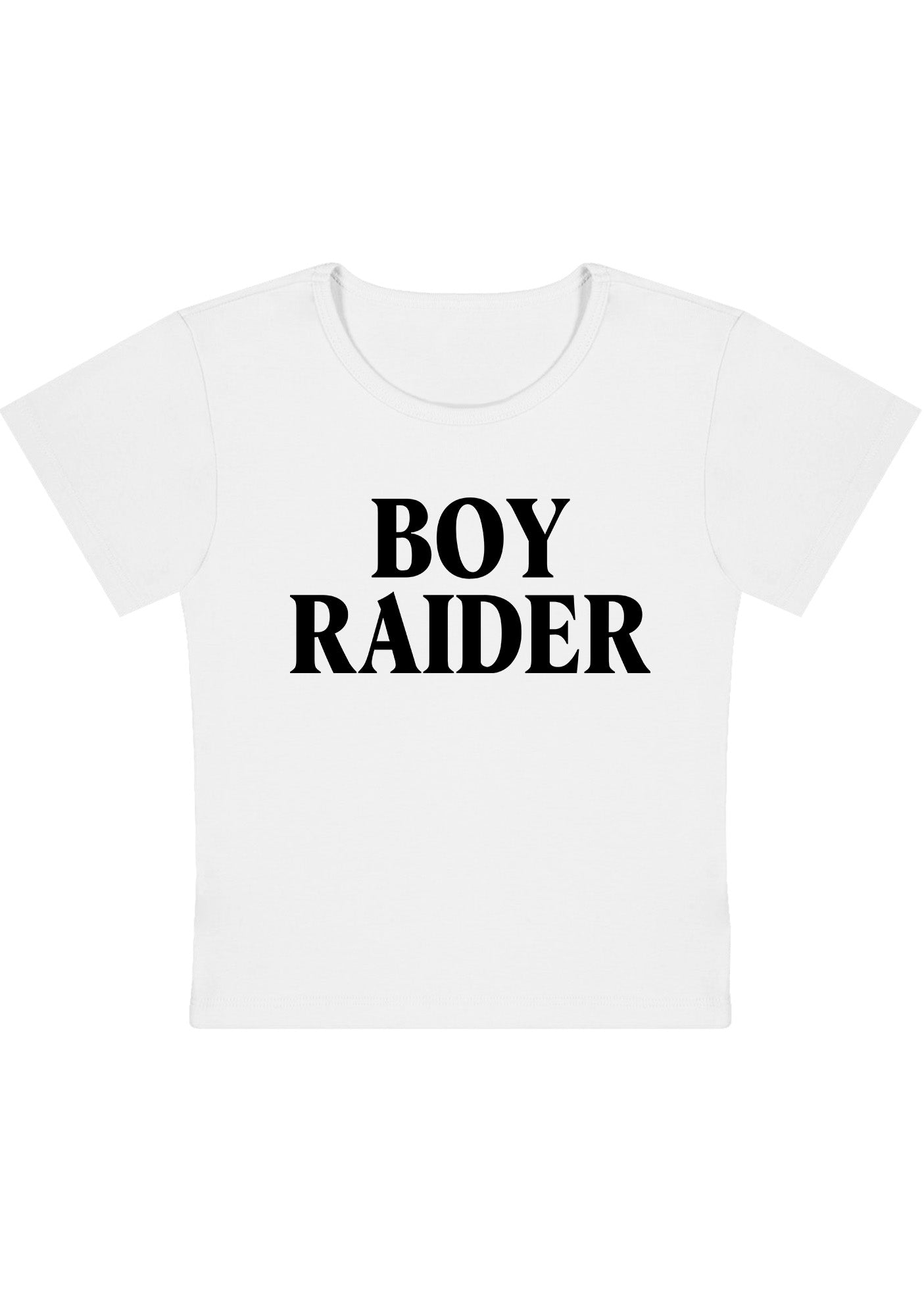 Boy Raider Y2K Baby Tee