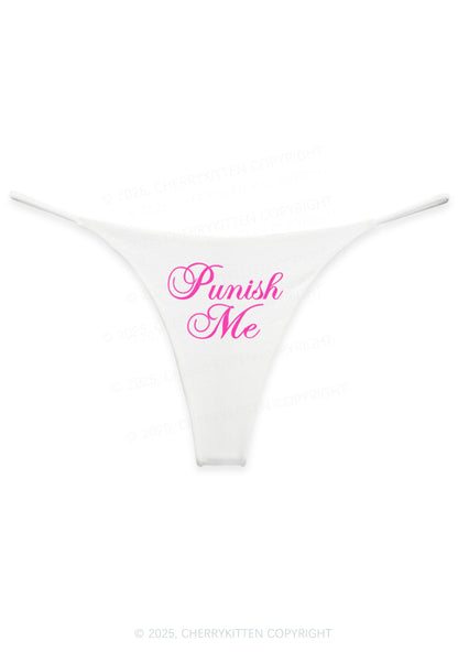 Punish Me Y2K Bikini String Thong Cherrykitten