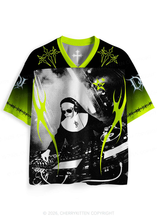 DJ Nun Y2K Sport Jersey Shirts Cherrykitten