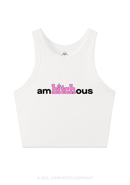 Ambxxchous Y2K Crop Tank Top Cherrykitten