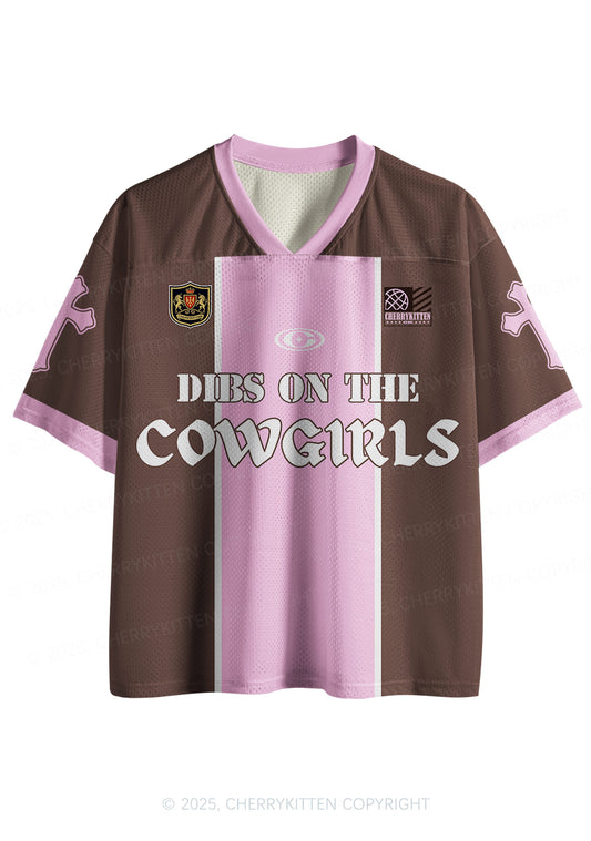 Custom Dibs On The Cowgirls Y2K Sport Jersey Shirts Cherrykitten