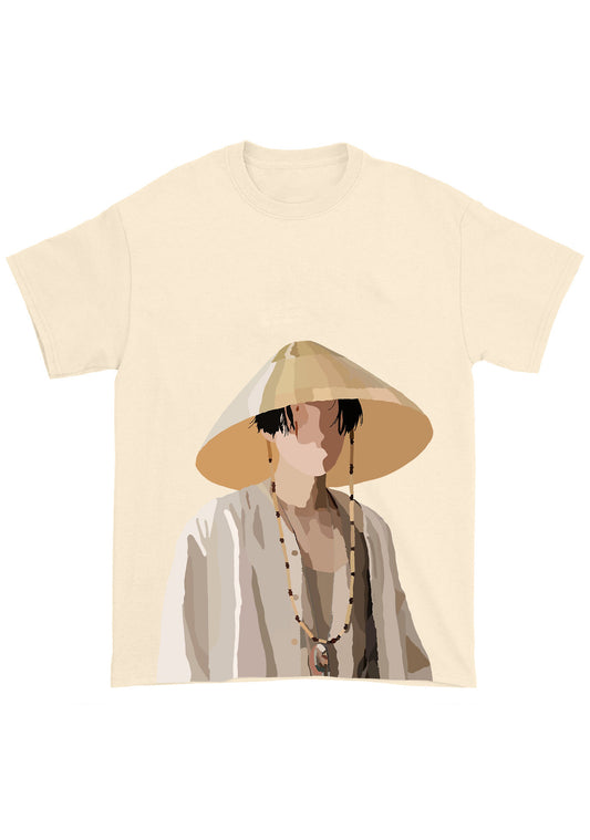 Yoongi Illustration Bangtan Kpop Chunky Shirt