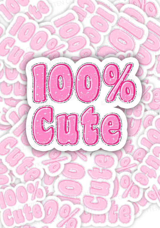 100% Cute 1Pc Y2K Sticker Cherrykitten
