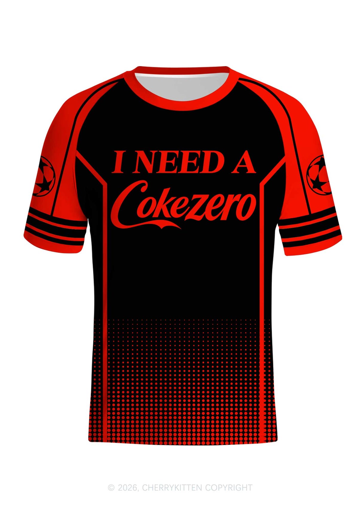 I Need A Zero Cola Y2K Football Jersey Shirts Cherrykitten