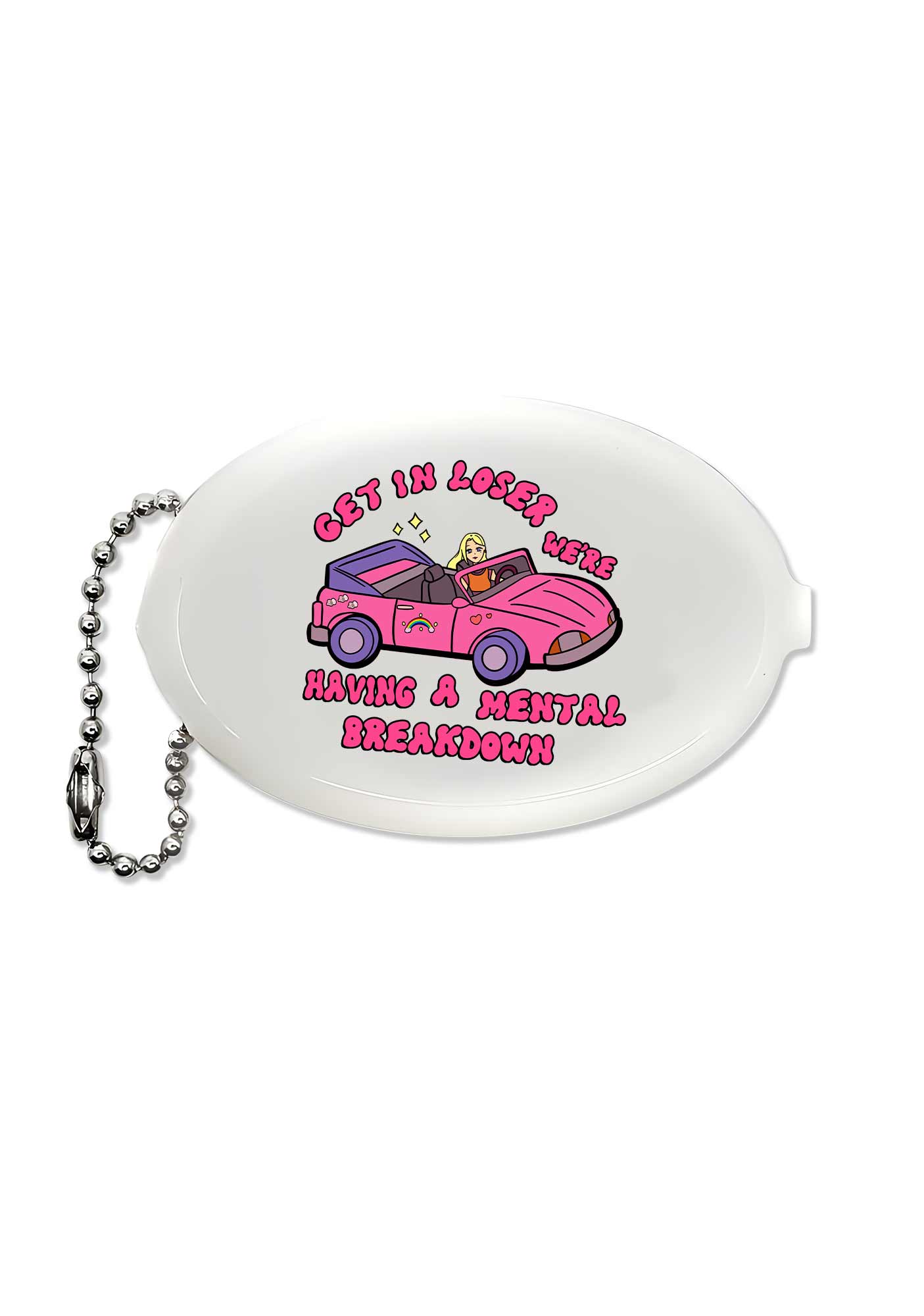 Get In Y2K Oval Mini Coin Pouch Cherrykitten