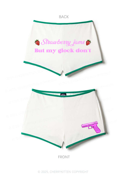 Strawberry Jams Y2K Booty Shorts Cherrykitten