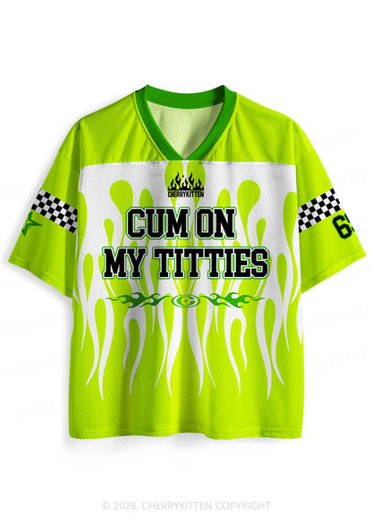 Cxm On My Txtties Y2K Sport Jersey Shirts Cherrykitten