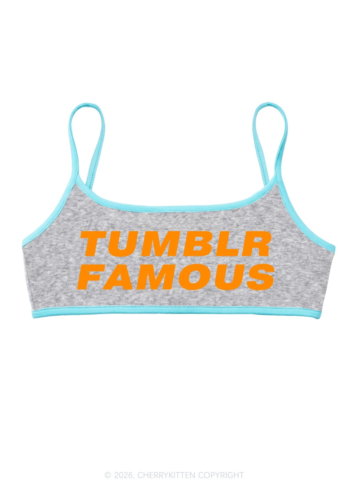 Txmblr Famous Y2K Super Crop Cami Cherrykitten
