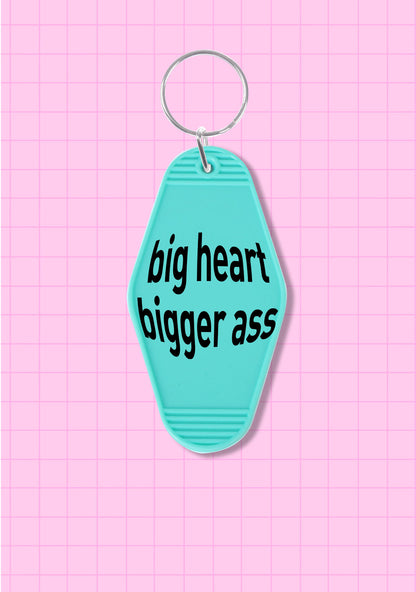 Big Heart 1Pc Y2K Hotel Keychain Cherrykitten