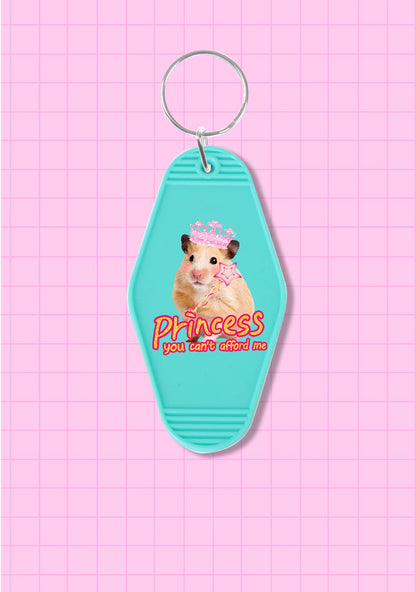 Princess You Can't Afford Me 1Pc Y2K Hotel Keychain Cherrykitten