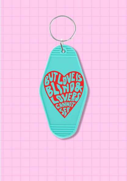 Love Is Blind 1Pc Y2K Hotel Keychain Cherrykitten