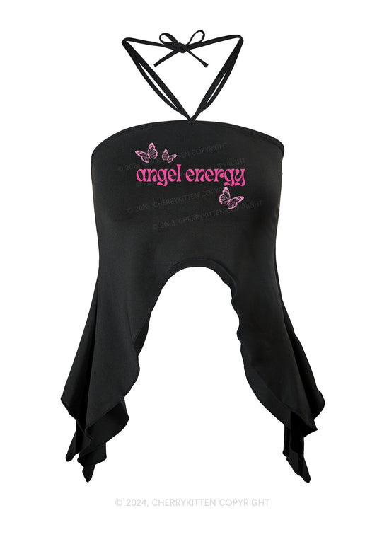 Angel Energy Y2K Halter Top Cherrykitten