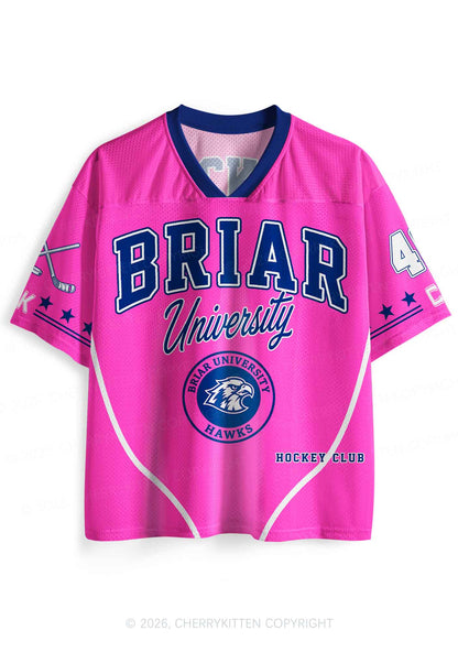 Pink Hockey Team JT Y2K Sport Jersey Shirts Cherrykitten