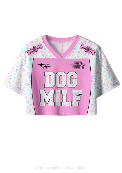Dog Mxxf Y2K Crop Sport Jersey Shirts Cherrykitten