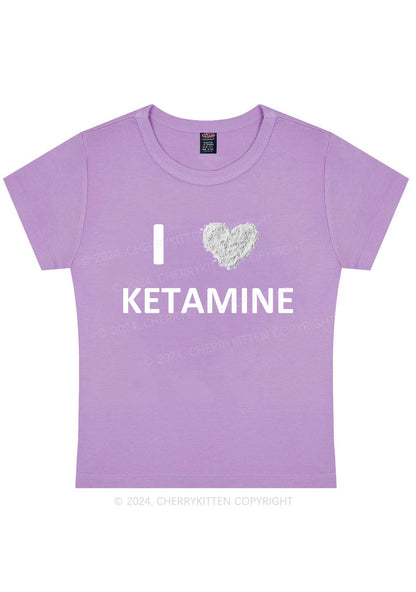 I Love K Y2K Baby Tee Cherrykitten
