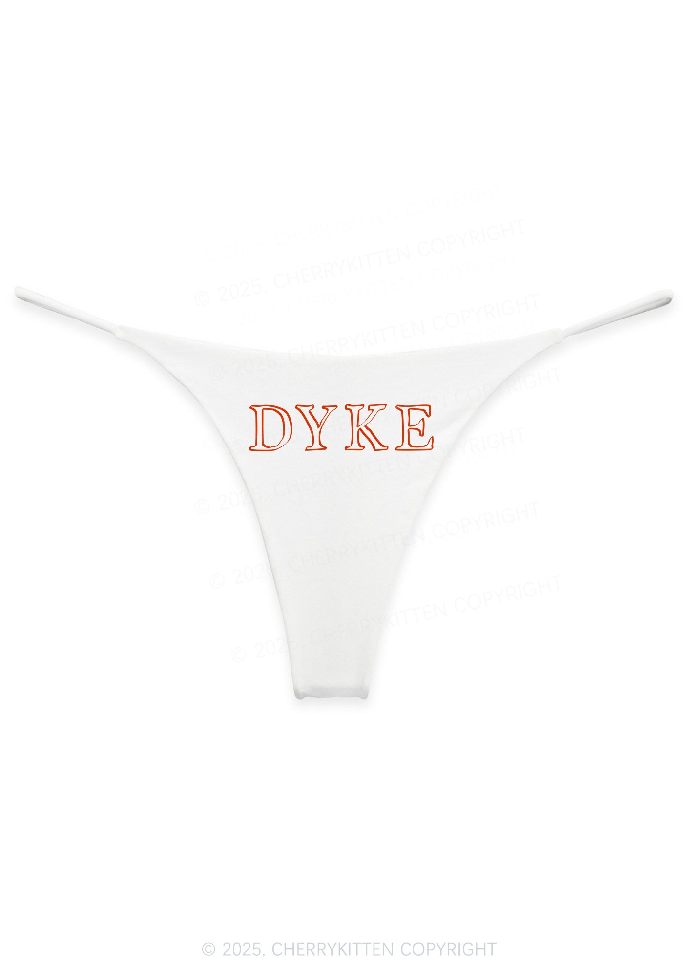 DYKE Pride Y2K Bikini String Thong Cherrykitten