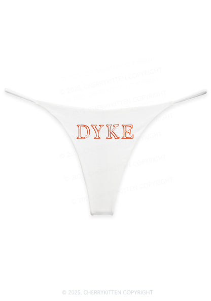 DYKE Pride Y2K Bikini String Thong Cherrykitten